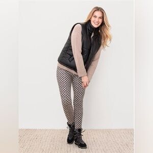 Women’s‎ TRIBAL black Vegan Leather Vest size Large
